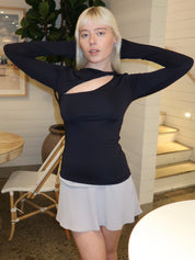 San Vicente Top in Midnight