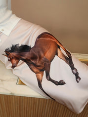 Equestrian Skirt in Champagne