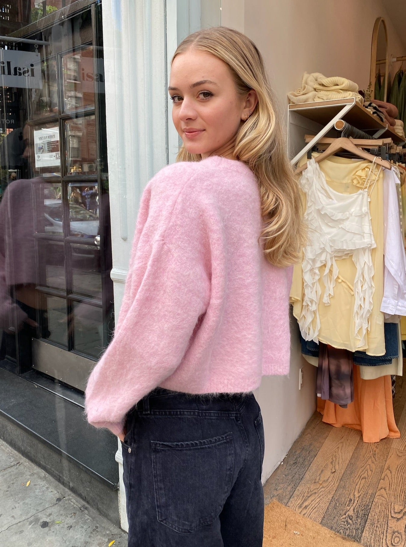 Clarissa Sweater in Pink