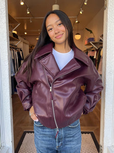 The Hybrid Jacket in Rouge
