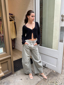 Horseshoe Jean in Cinder
