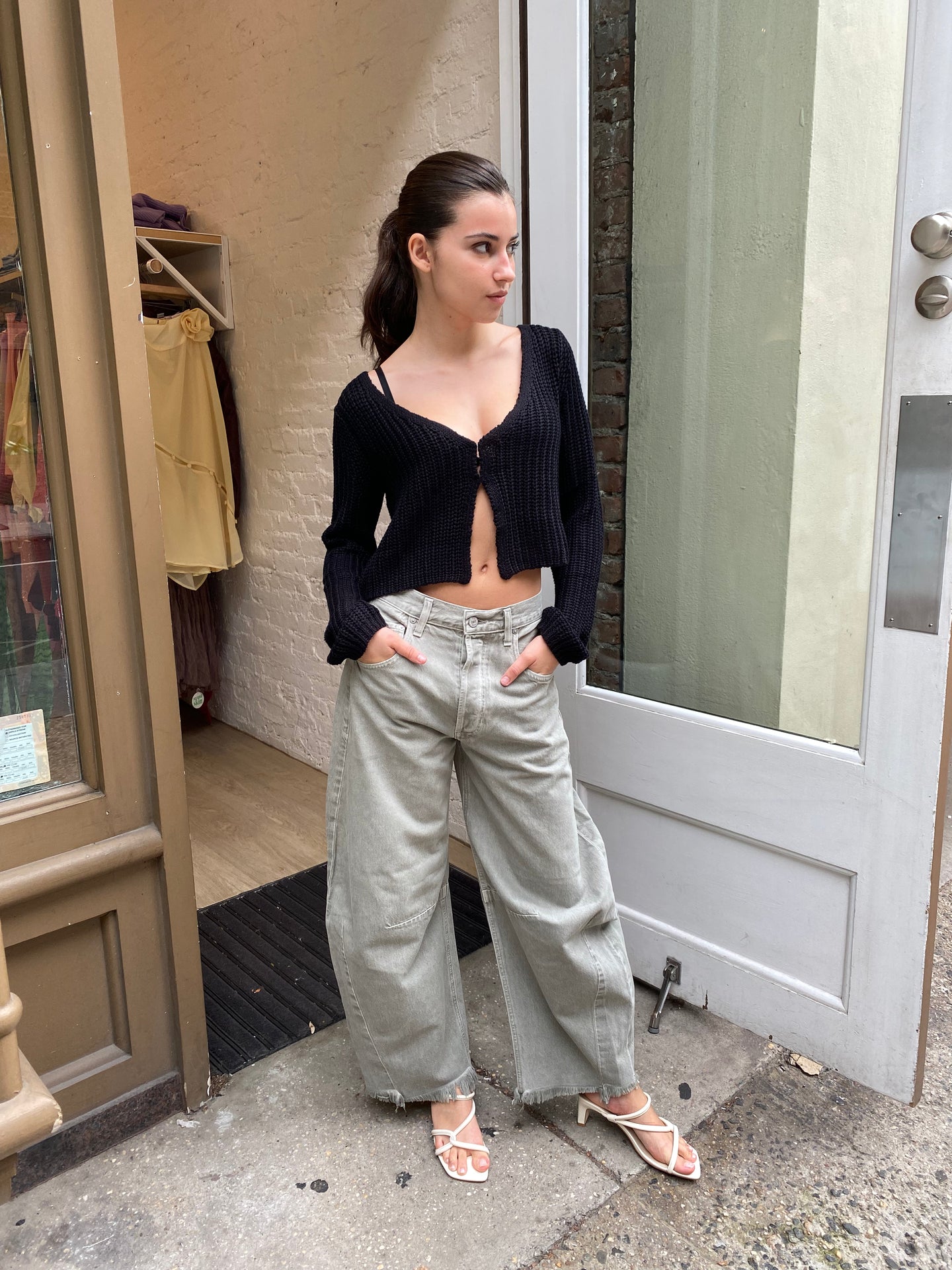 Horseshoe Jean in Cinder