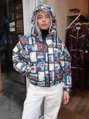 Ace Puffer in Chalet Postcards