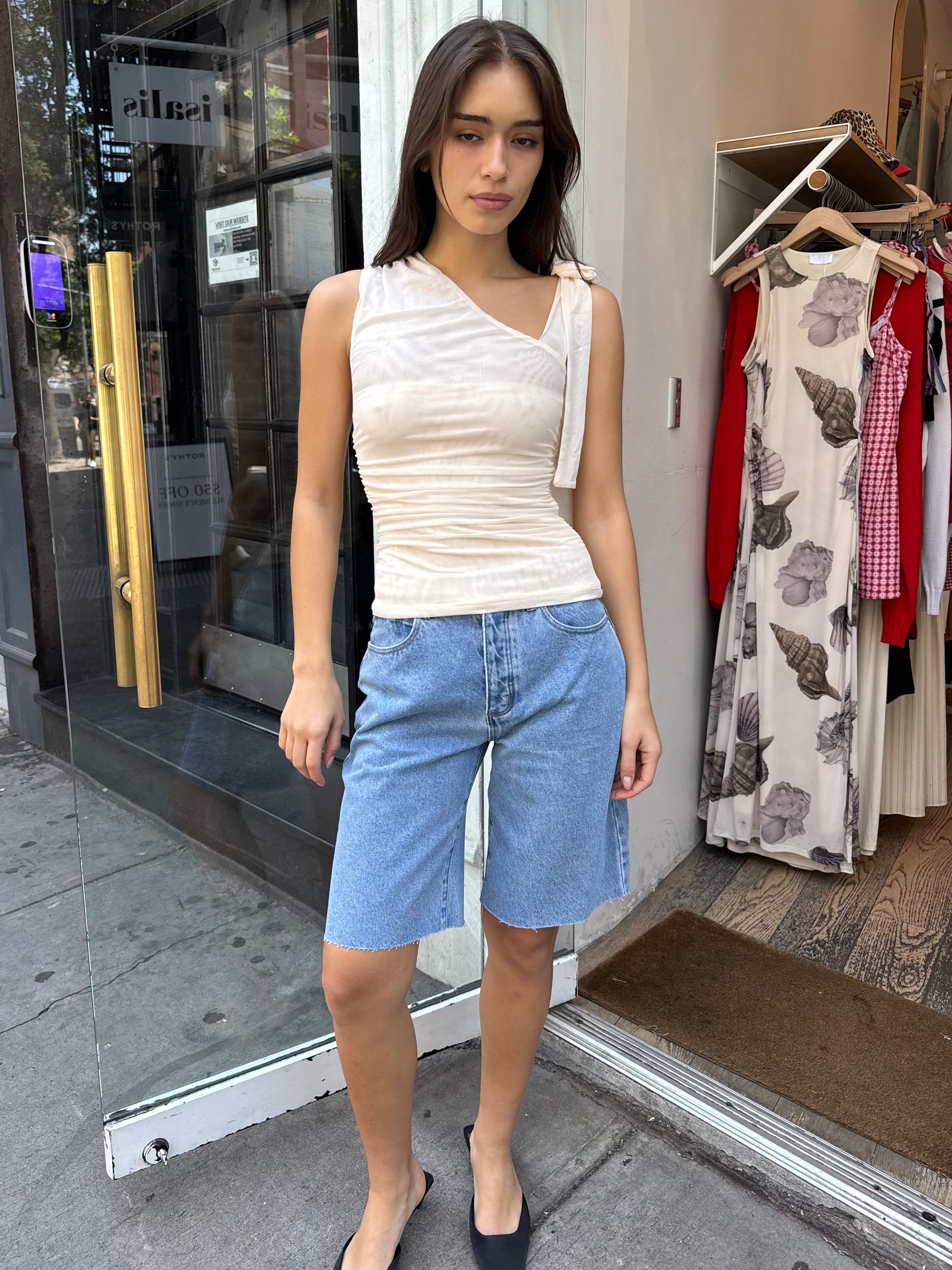 95 Jort Gigi in Mid Blue