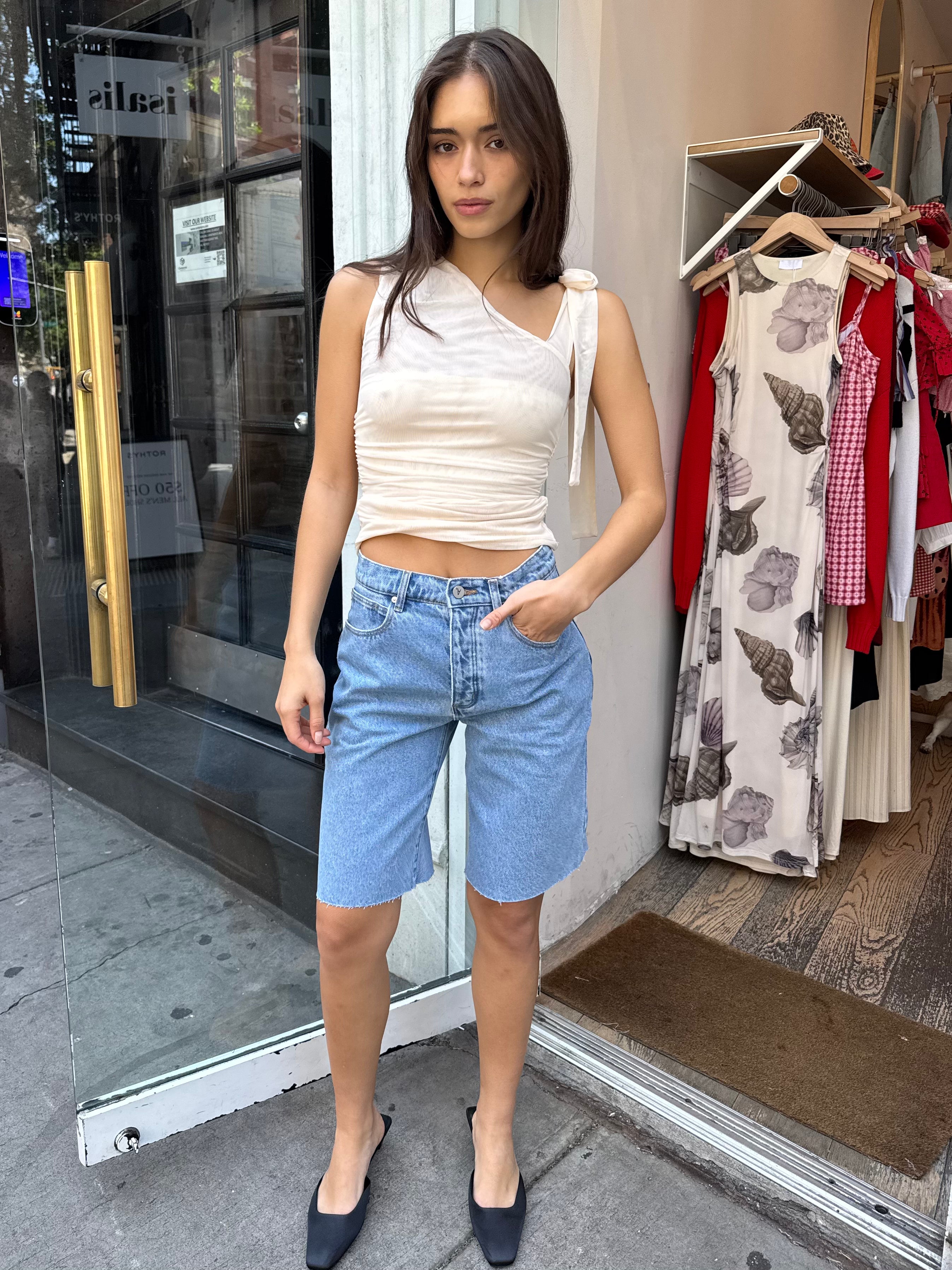 95 Jort Gigi in Mid Blue