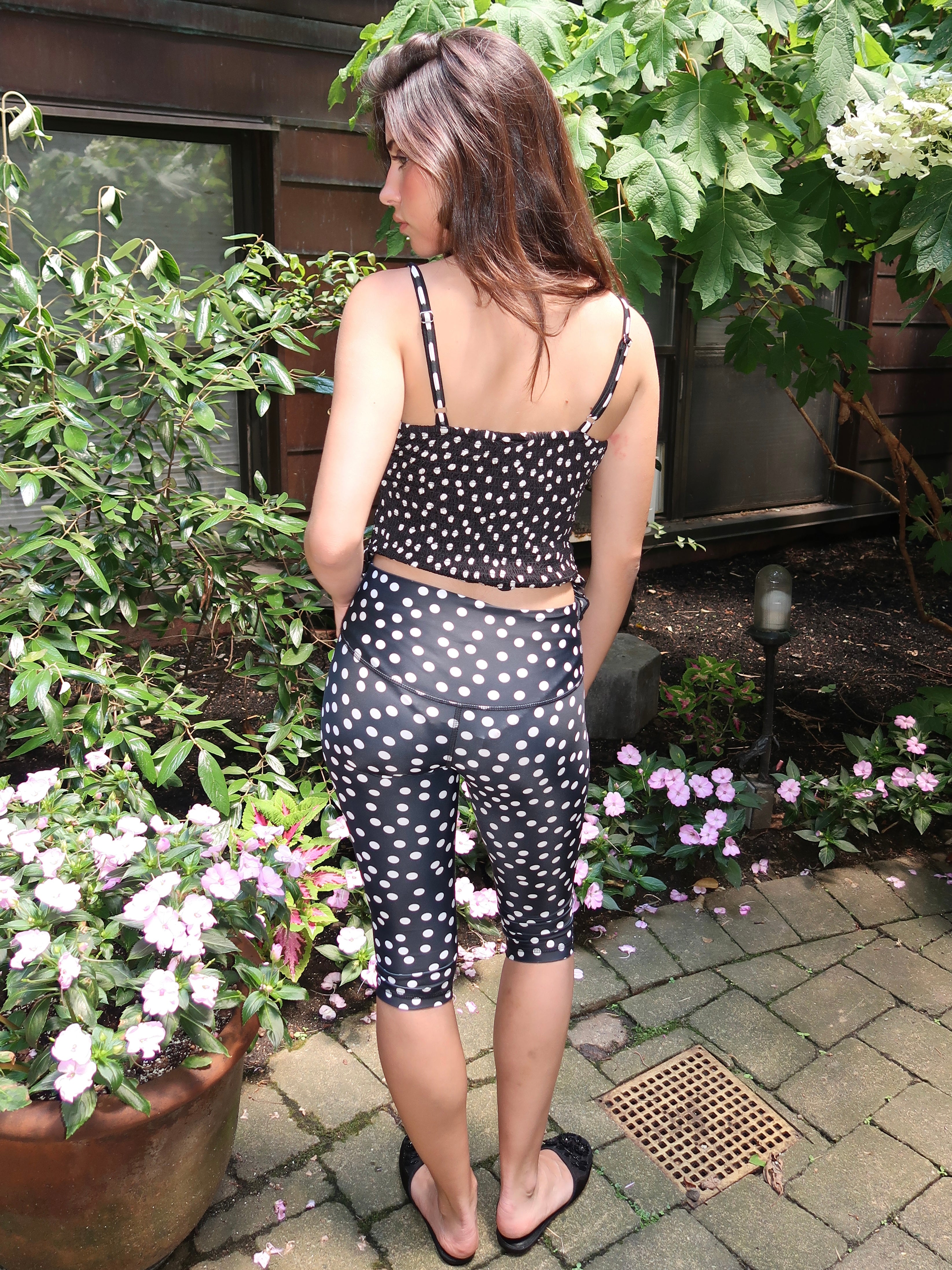 Capri Polka in Black