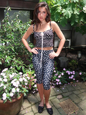 Capri Polka in Black