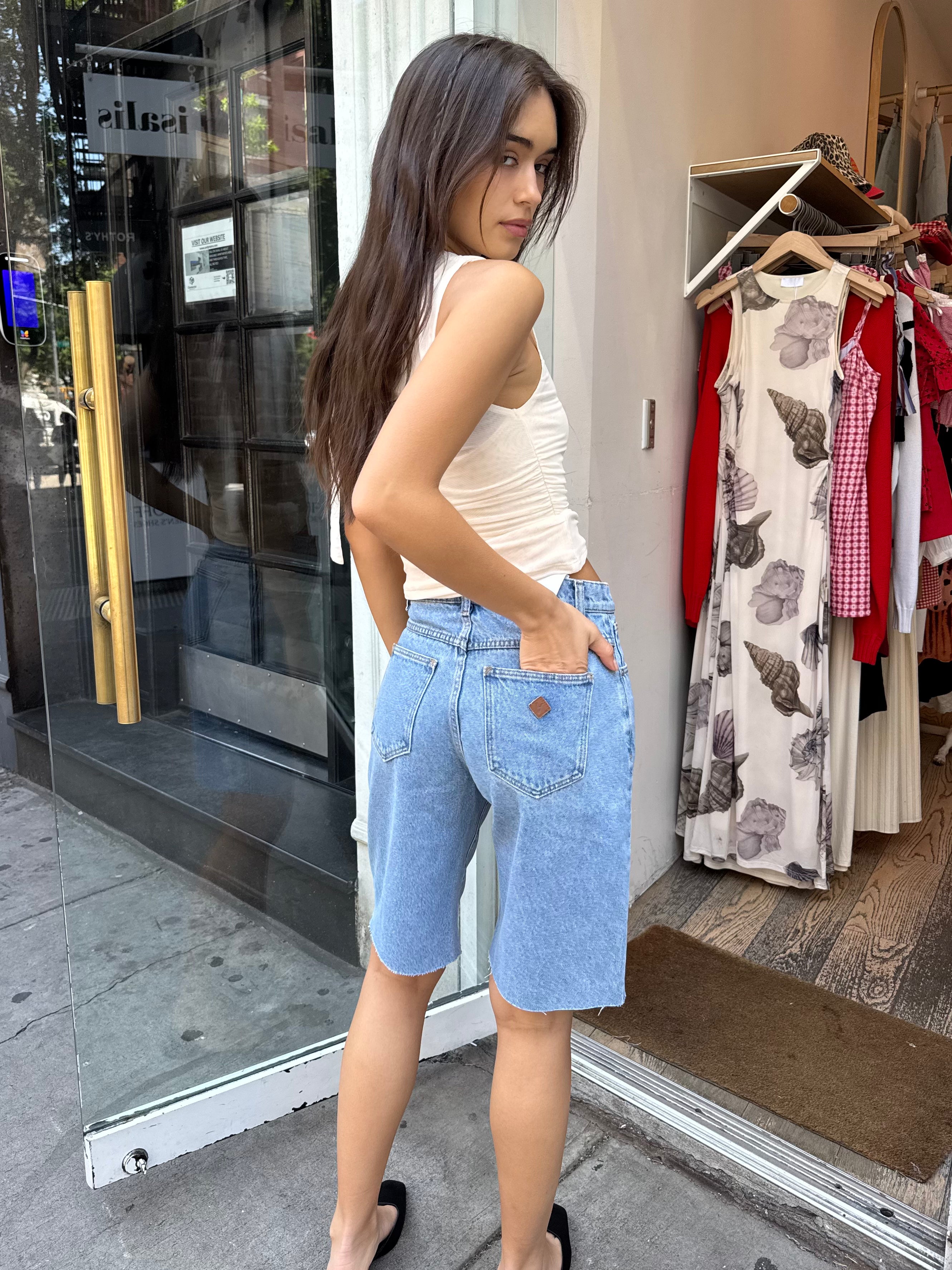 95 Jort Gigi in Mid Blue