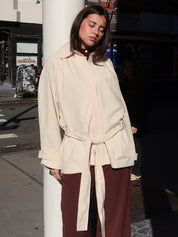 Laurel Trench Mini in Sand