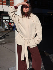 Laurel Trench Mini in Sand