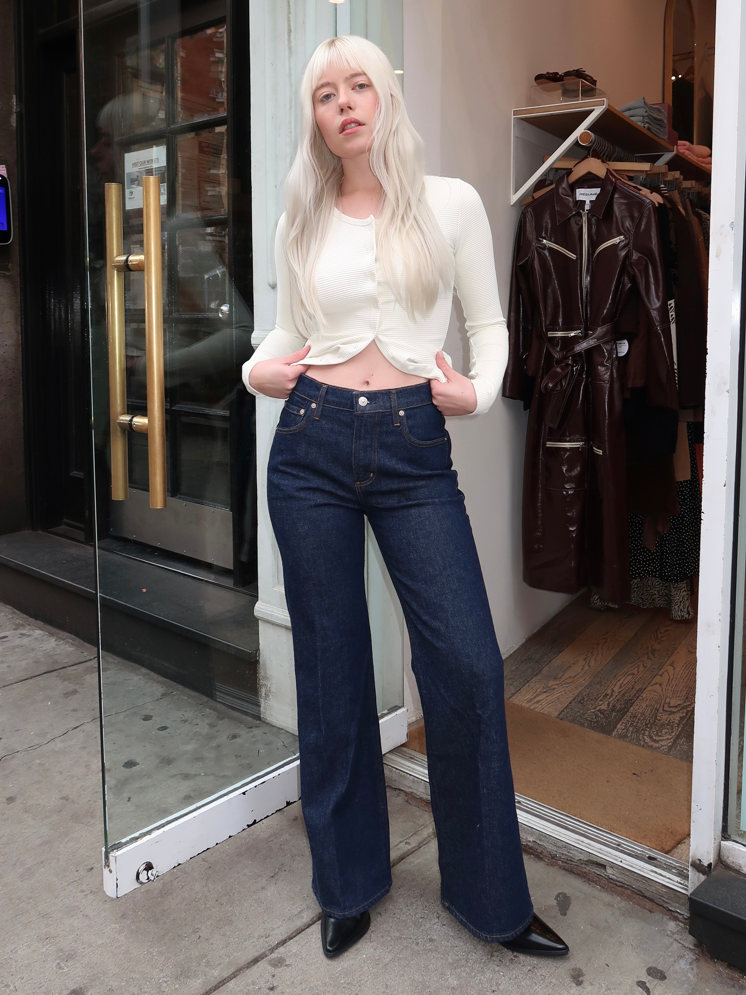 Kimberly 70's Flare in Helia