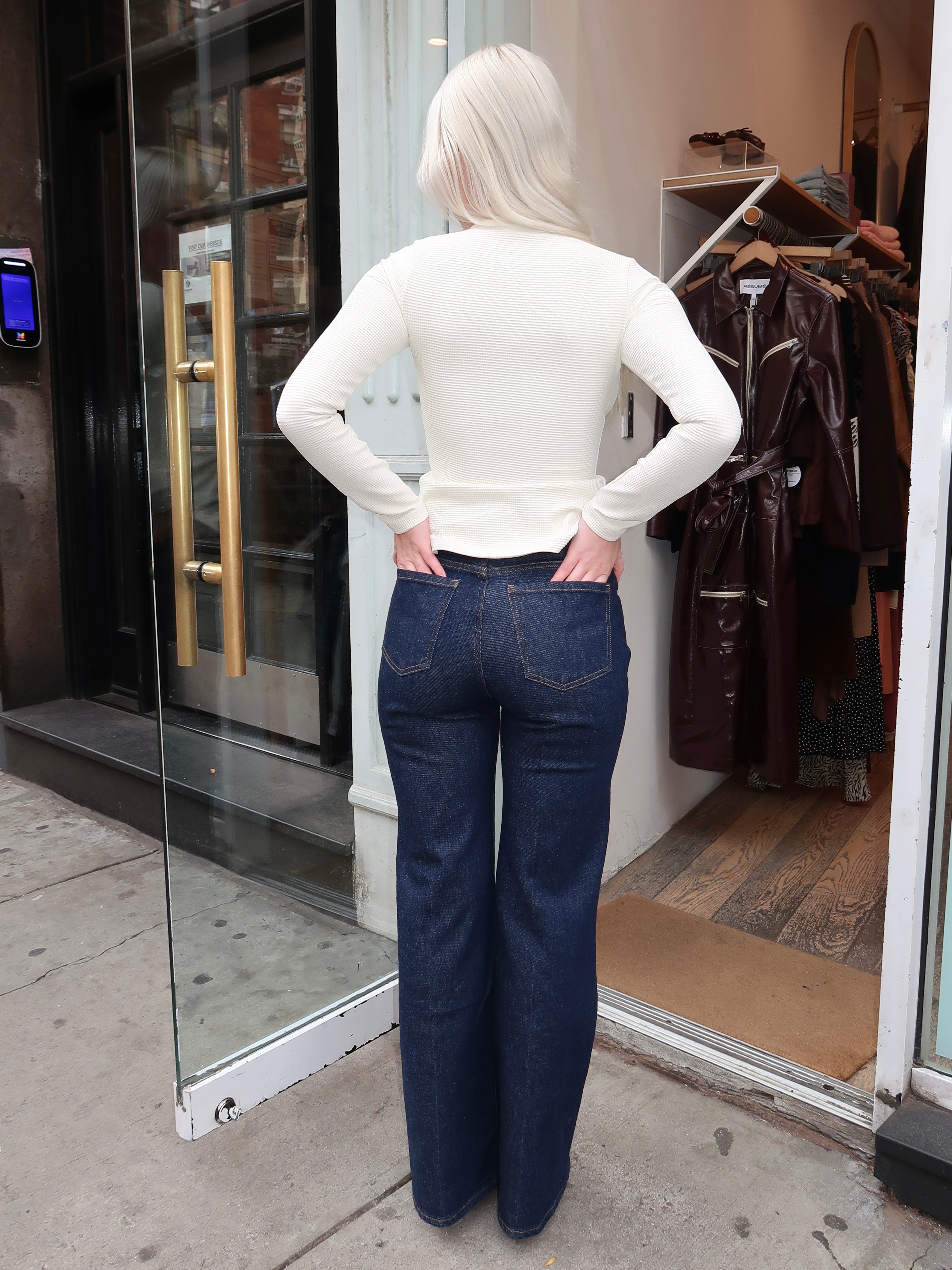 Kimberly 70's Flare in Helia