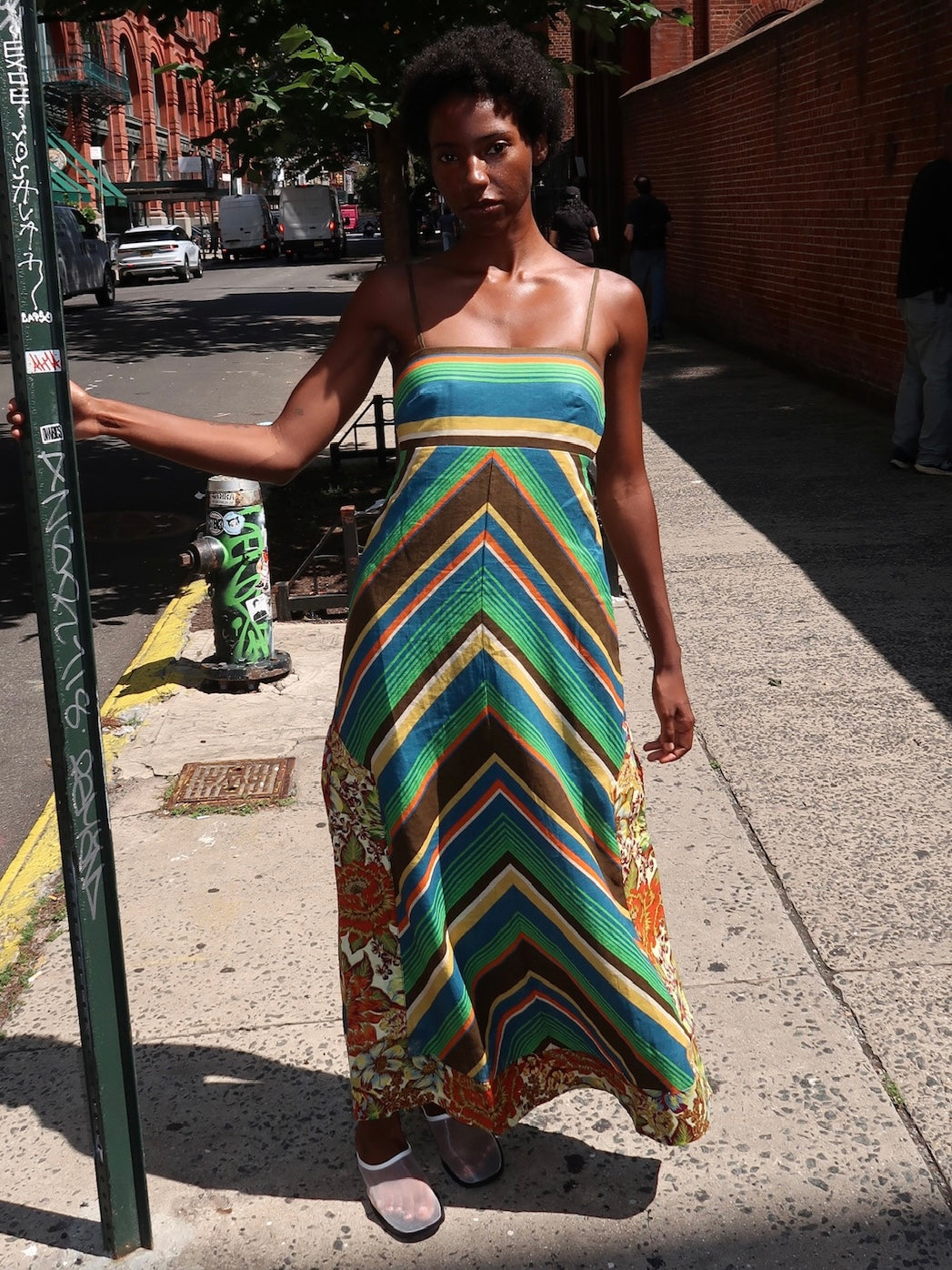 Charlie Day Dress in Multi