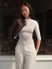 Raglan Top in Lichen