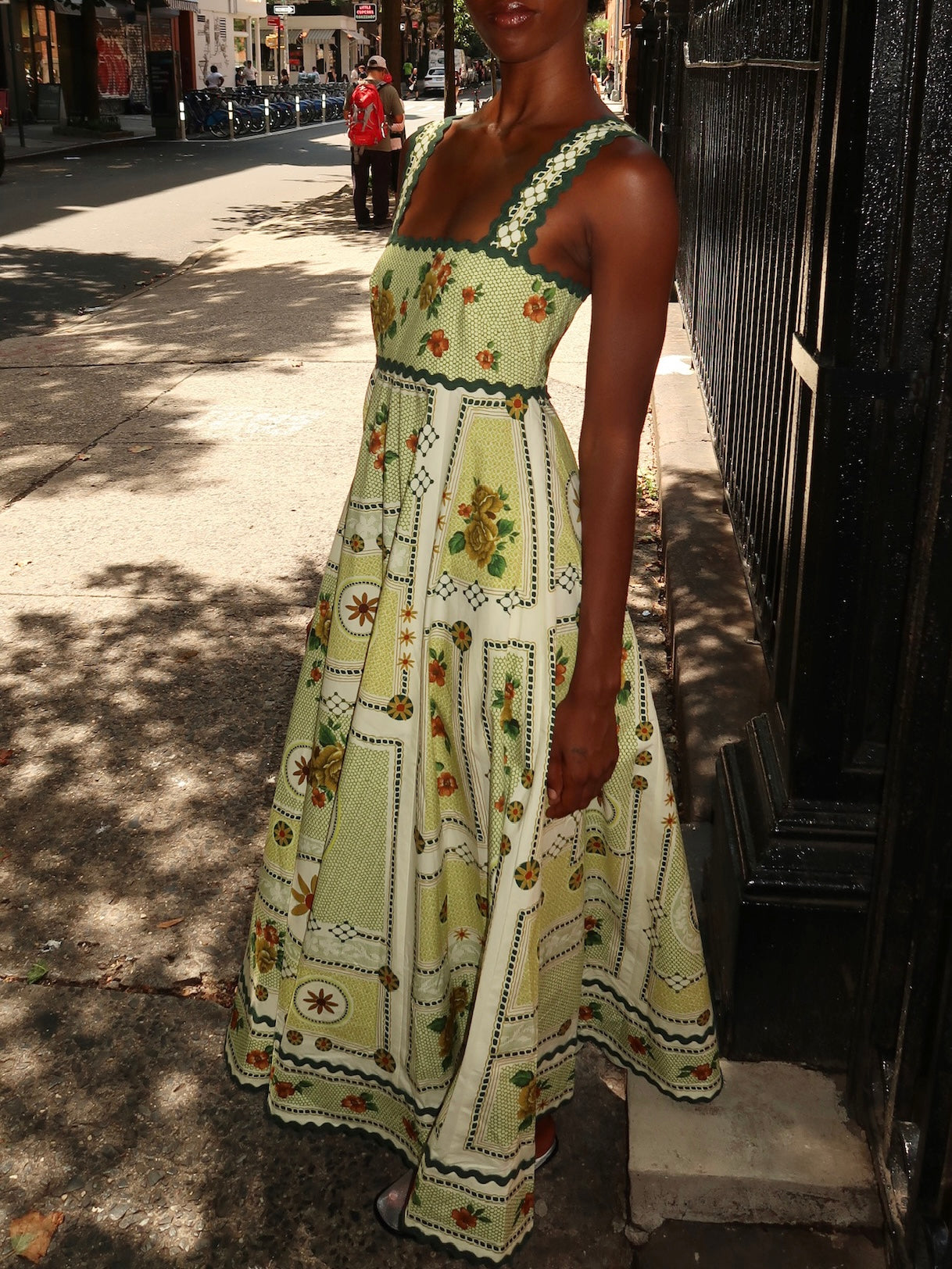 Dixie Summer Dress in Citrus
