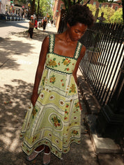 Dixie Summer Dress in Citrus