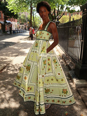 Dixie Summer Dress in Citrus