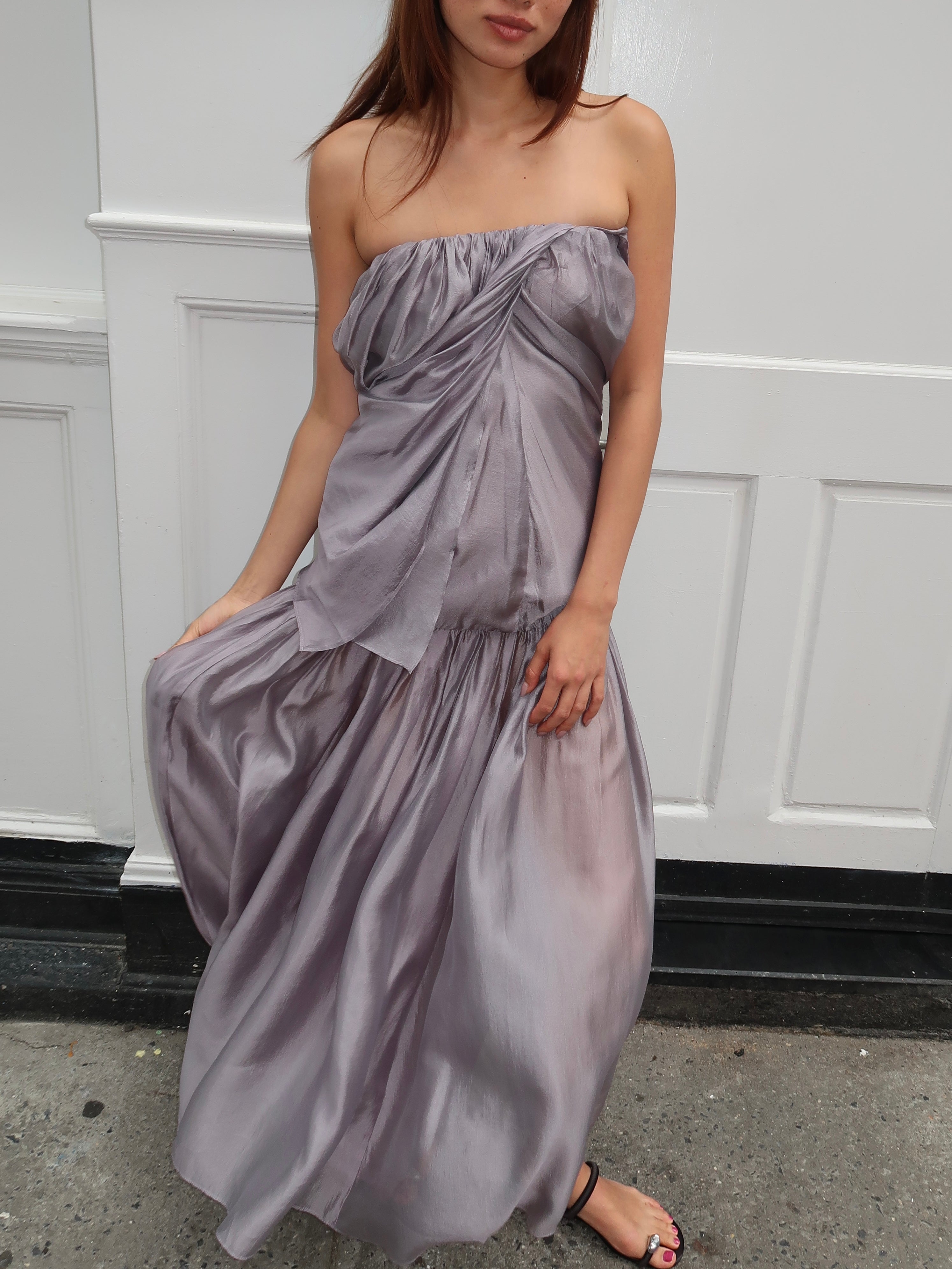 Gillian Gown in Oyster