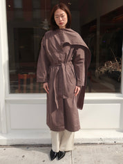 Haven Coat in Brown