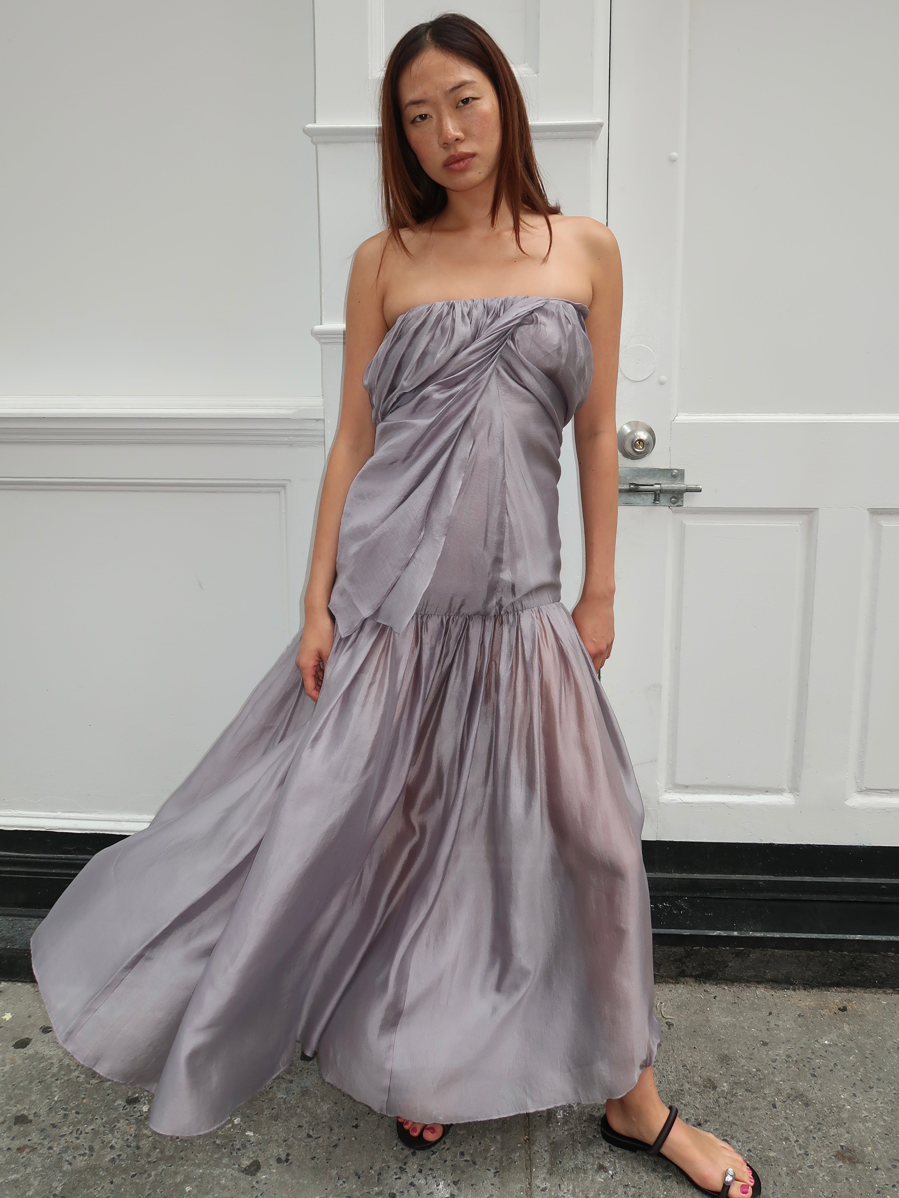 Gillian Gown in Oyster