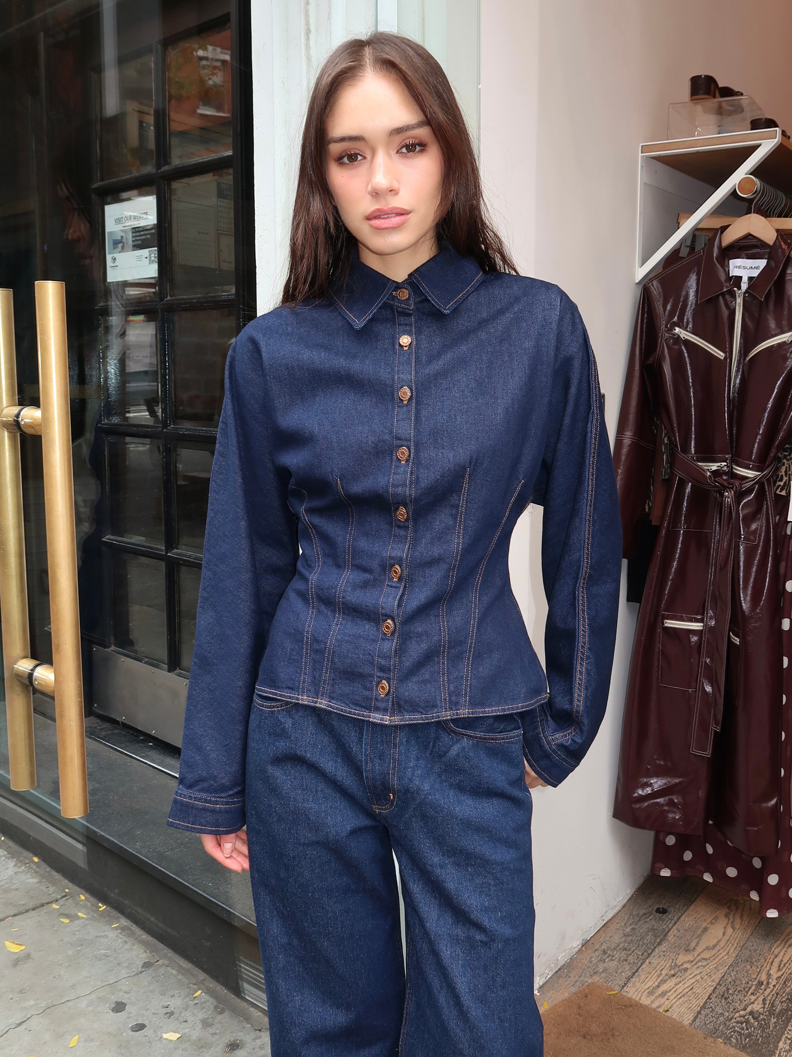 Devon Shirt in Rinse