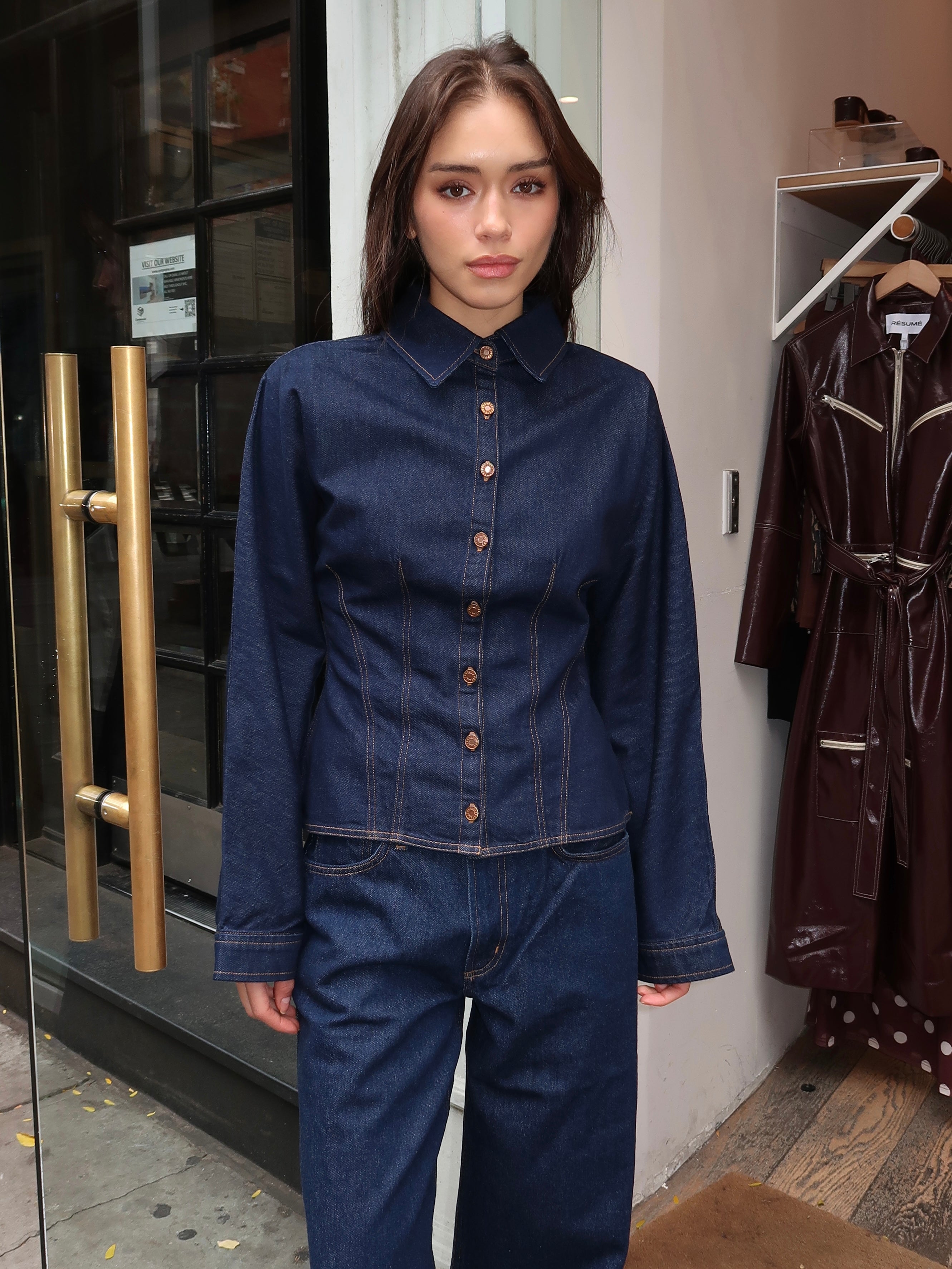 Devon Shirt in Rinse