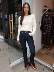 Ingram Split Skinny in Rinse