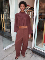 Hayes Pant in Chocolate