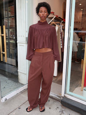 Hayes Pant in Chocolate