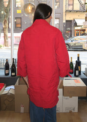 Baby Aubrey Quilted Coat in Red