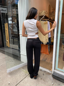 Deconstructed Trousers in Black