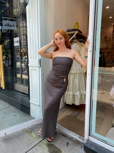 Estina Skirt in Charcoal