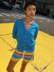 Finn Cardigan in Bright Blue