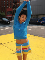 Finn Cardigan in Bright Blue