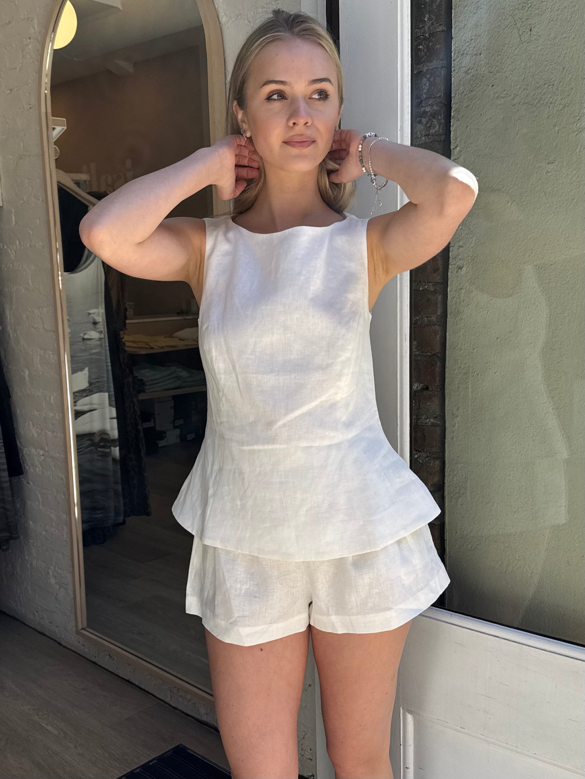 Ana Top in White
