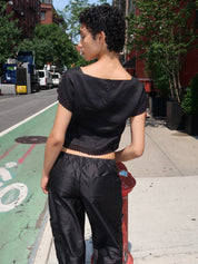 Alfie Top in Black