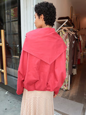 Archie Jacket in Ruby