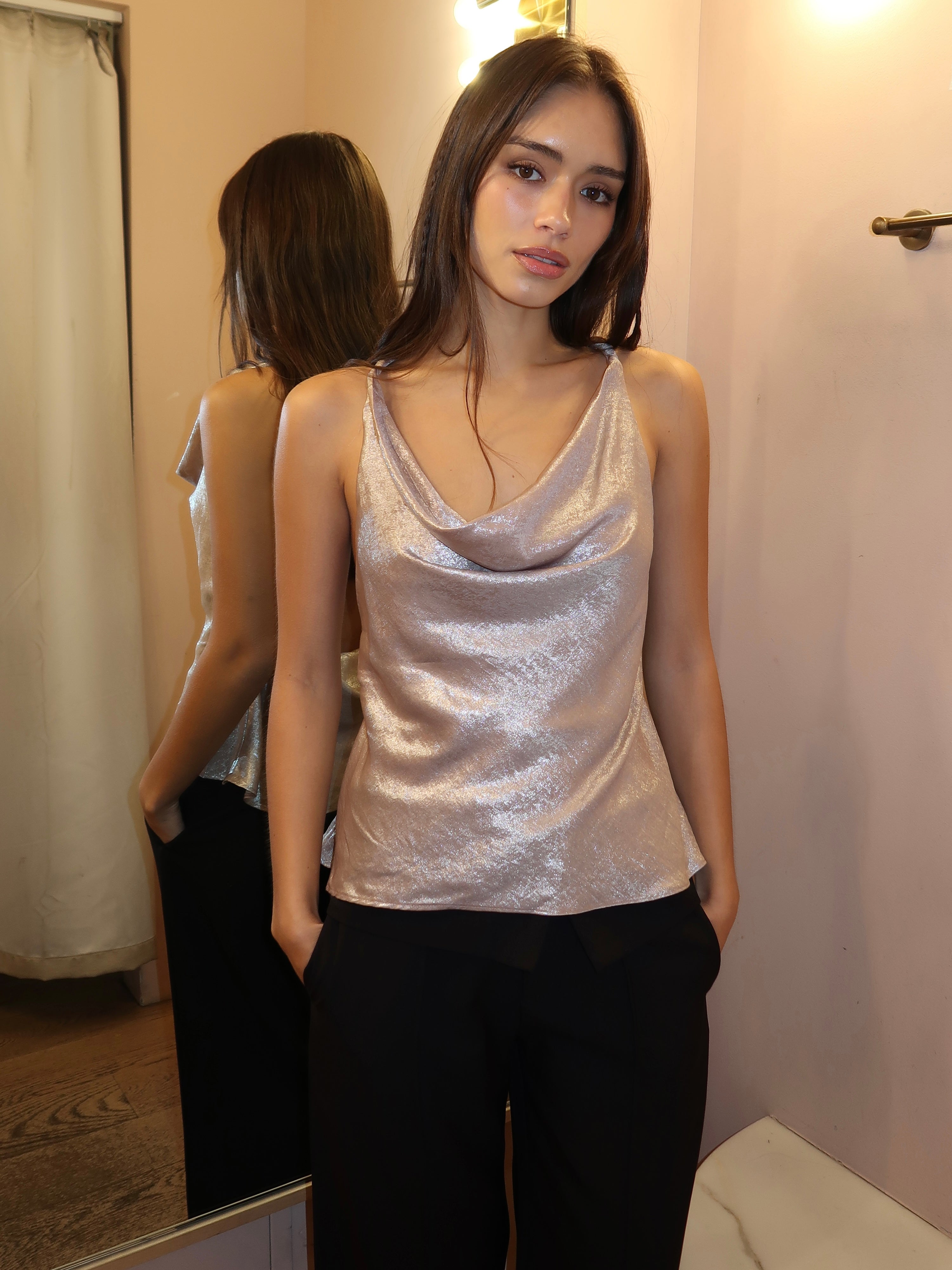 Assa Top in Champagne