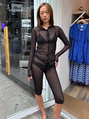Addison Capri in Black