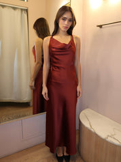 Ibiza Maxi Dress in Brick