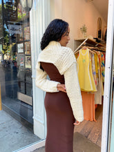 Load image into Gallery viewer, Mabel Crop Sweater in Cream
