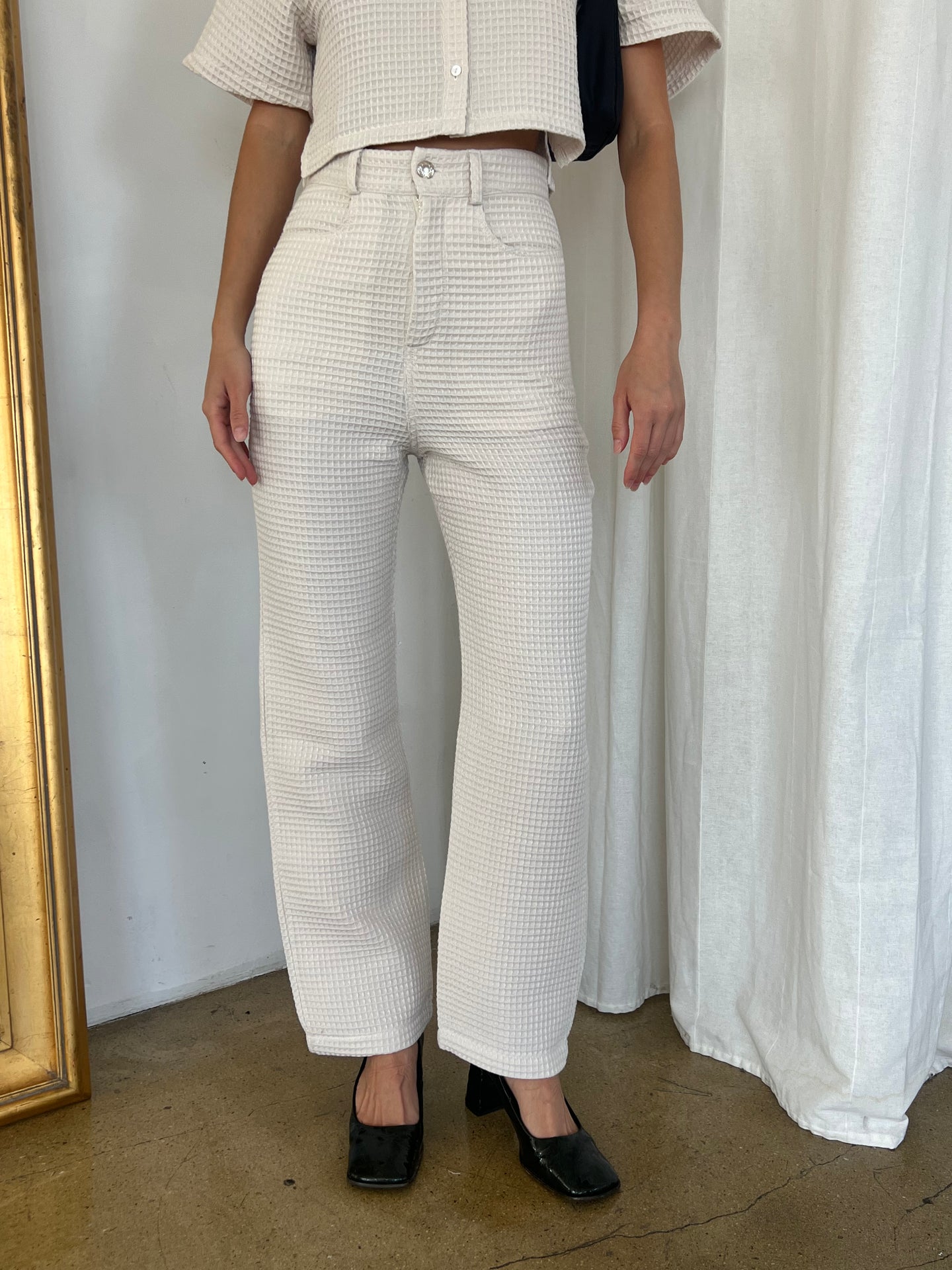Effy Trousers in Natural