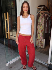 Bodie Sport Pant in Racer Red