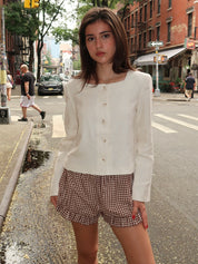 Emma Jacket in Cream