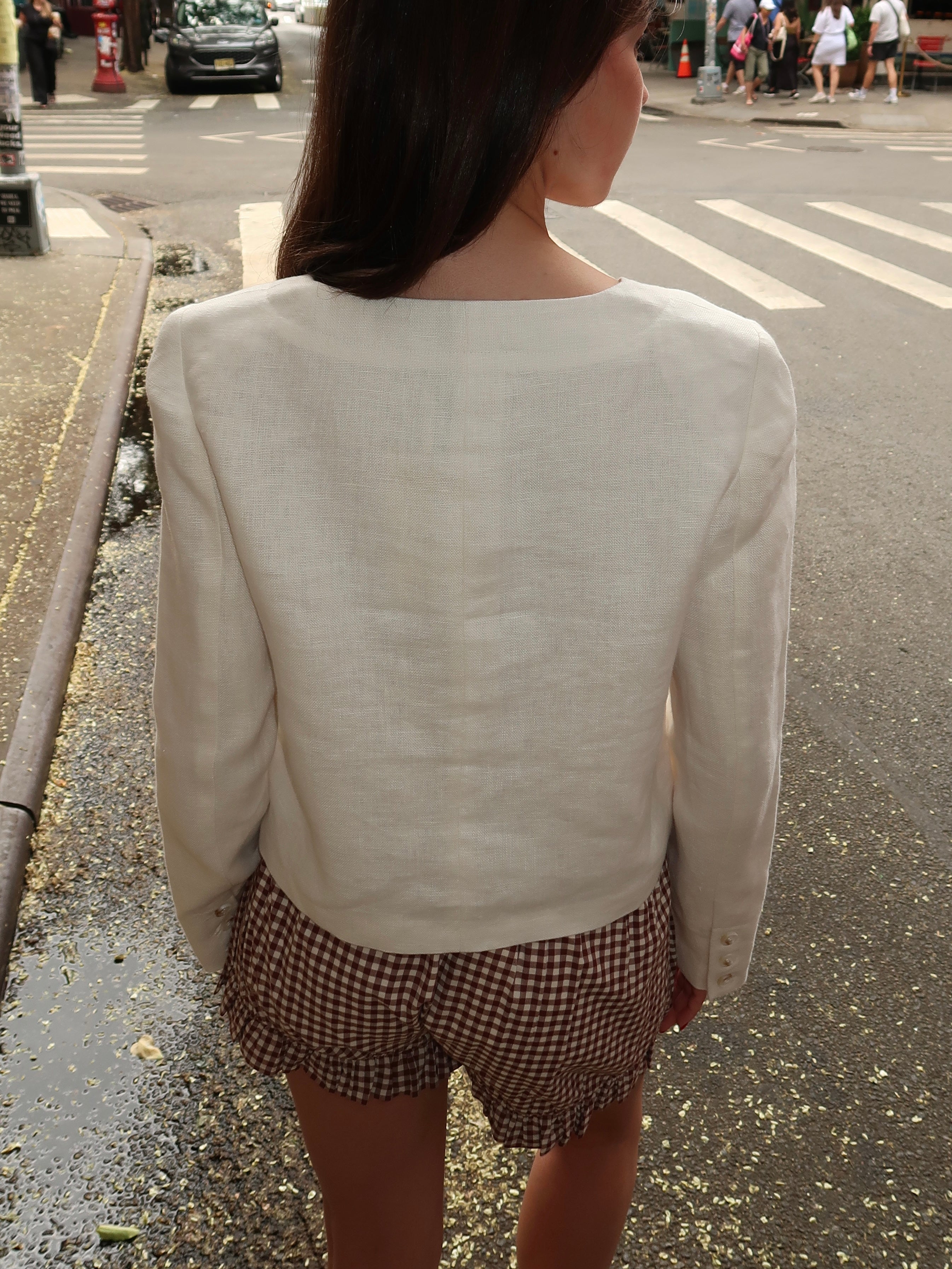 Emma Jacket in Cream