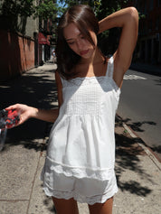 Cristina Top in Mia Lace Ivory