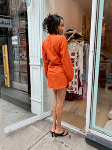 Mantra Dress Cover-Up in Rust