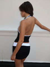 Kyre Halter Top in Black