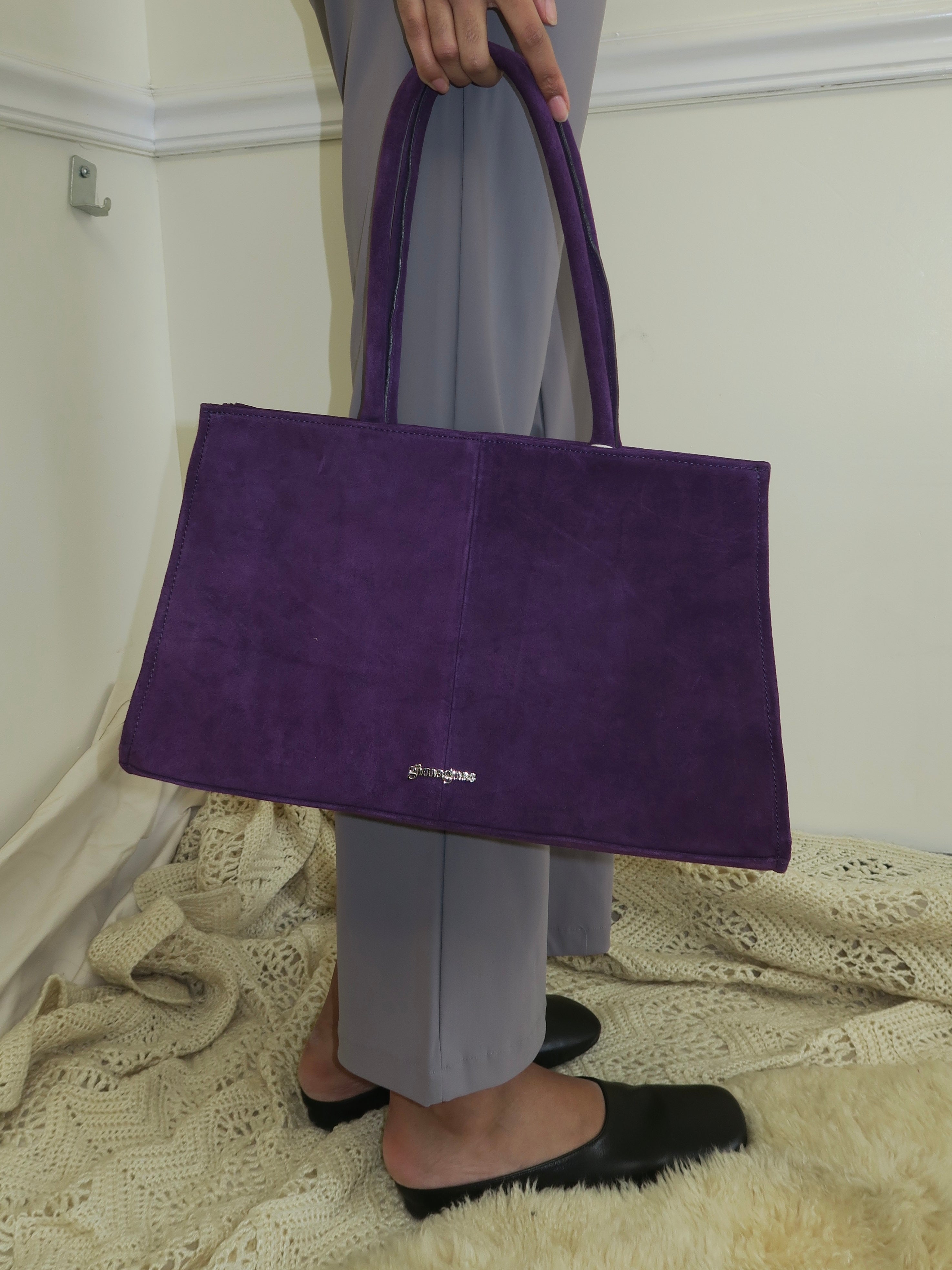 Annamaria Bag in Aubergine – Isalis