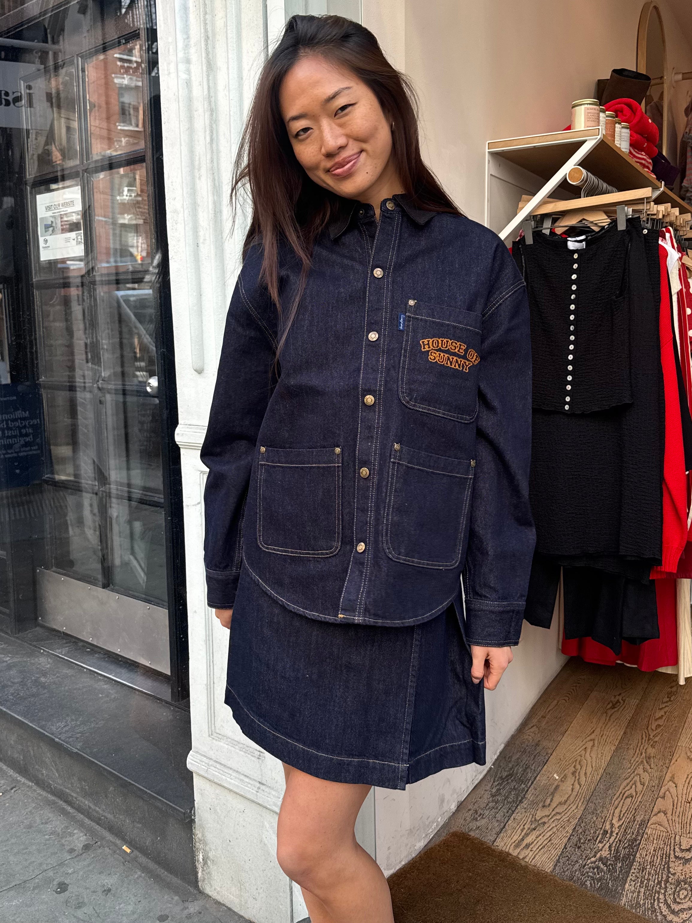 Chainstitch Shirt in Indigo